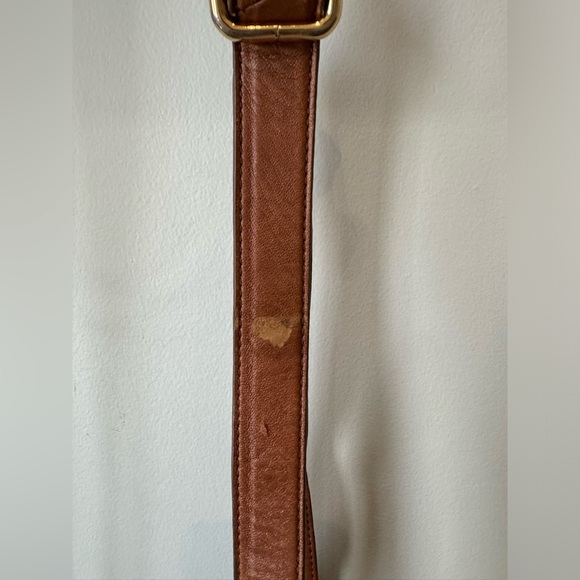 Tory Burch Adorable Alice Purple and Brown Adjustable Quilted Nylon Bag GUC - Picture 10 of 10